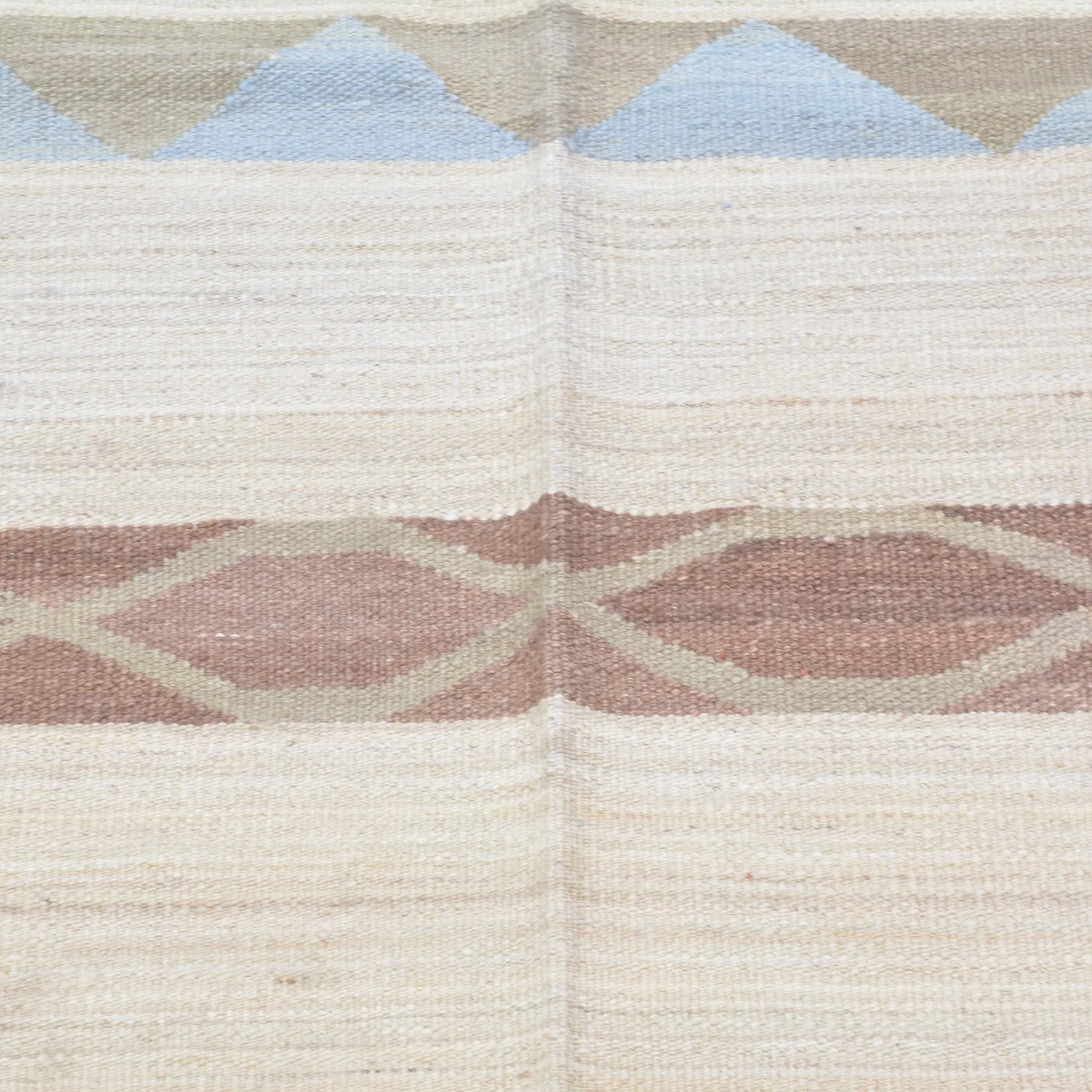 Hand-Woven Southwestern Reversible Kilim Wool Rug (Size 5.0 X 7.10) Brrsf-6183