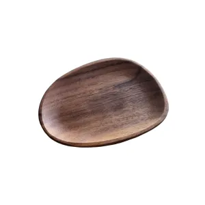 Hard Wood Snack Plate - Small