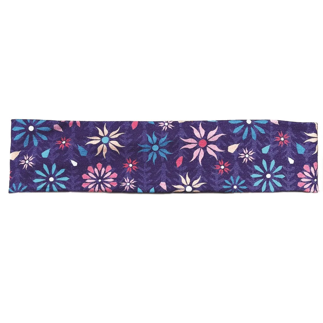Headband Indigo Flower| Trail Series