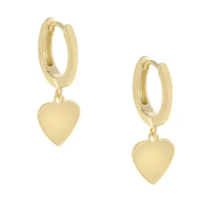 Heart Huggie Earring