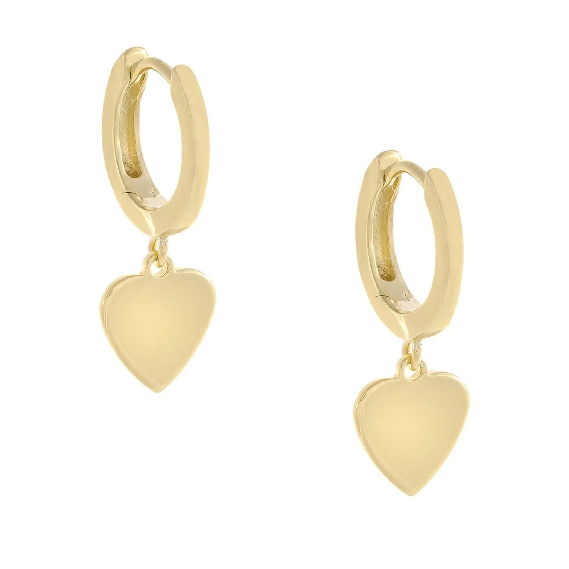 Heart Huggie Earring