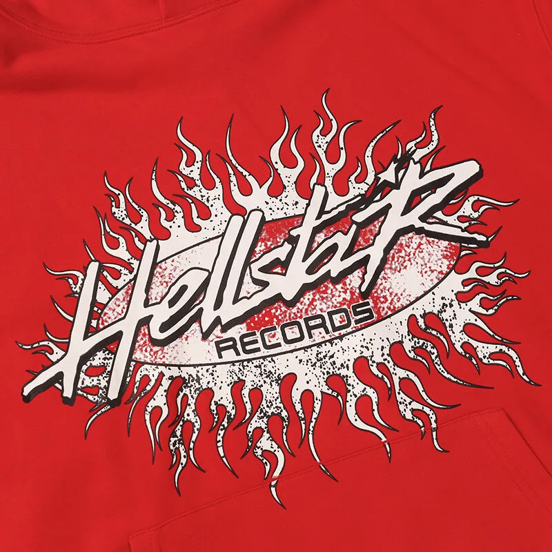 Hellstar Studios Records Hoodie Red