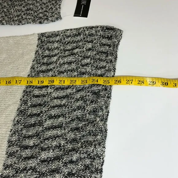 Inc Colorblock Asymmetric Sweater XL