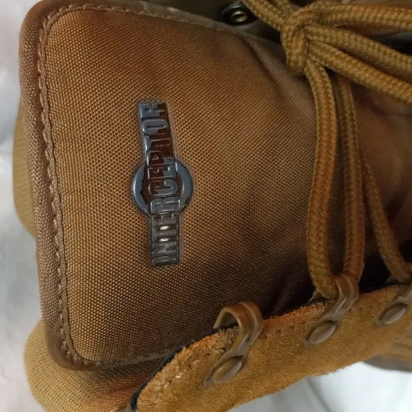 Interceptor Frontier Men's Suede Leather Tan Boot Size 8.5