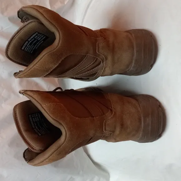 Interceptor Frontier Men's Suede Leather Tan Boot Size 8.5