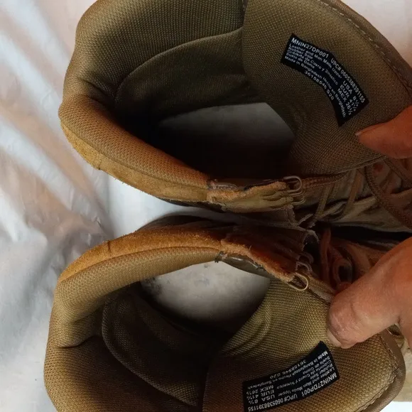 Interceptor Frontier Men's Suede Leather Tan Boot Size 8.5