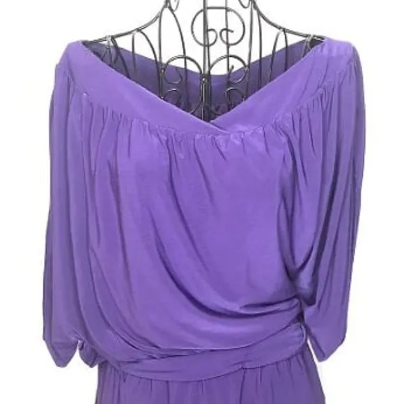 JFW V Neck Tie Front Dress