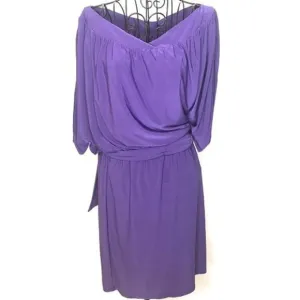 JFW V Neck Tie Front Dress