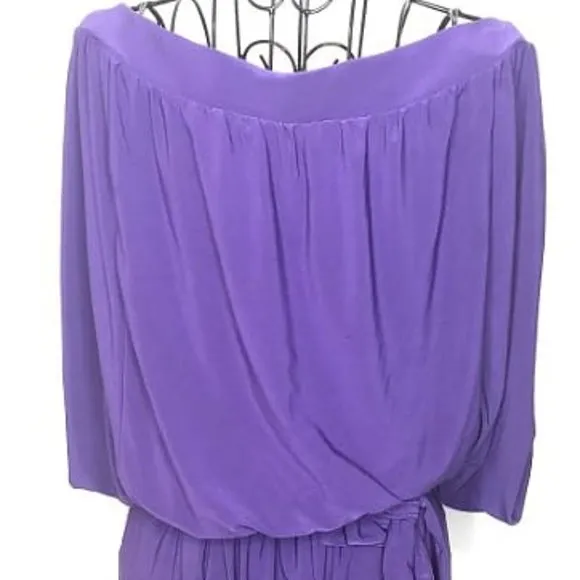 JFW V Neck Tie Front Dress