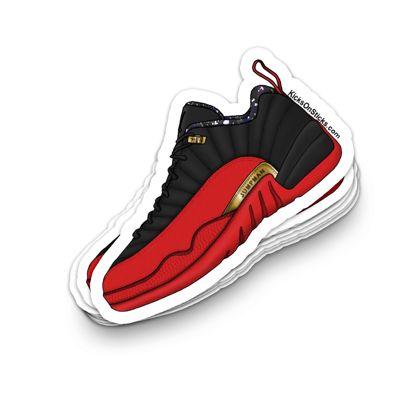 Jordan 12 Low "Super Bowl" Sneaker Sticker