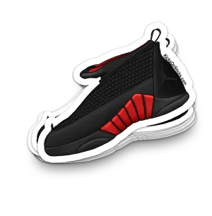 Jordan 15 "Bred CDP" Sneaker Sticker