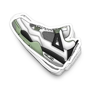 Jordan 4 "Seafoam" Sneaker Sticker
