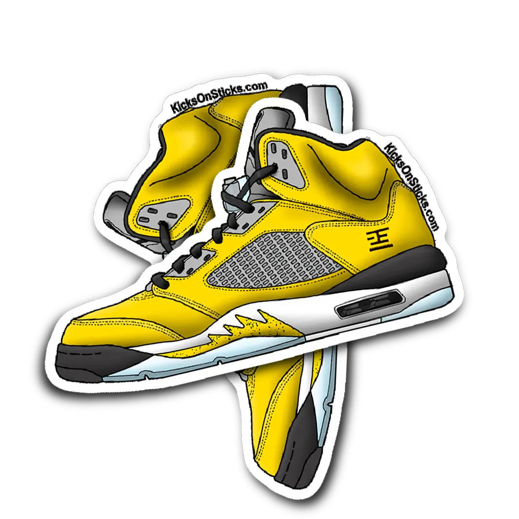 Jordan 5 "Tokyo" Sneaker Sticker