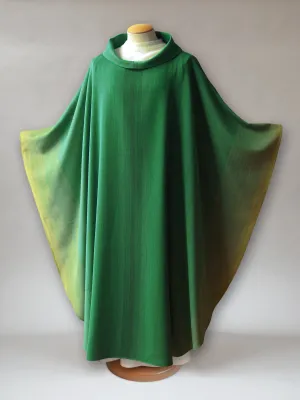 Joseph Woven Chasuble in Green