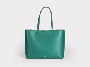 Julia Tote Bag, Emerald Green