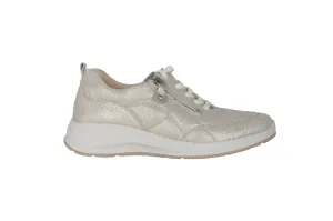 'Kalea' women's very wide fit (K) sneakers - silver