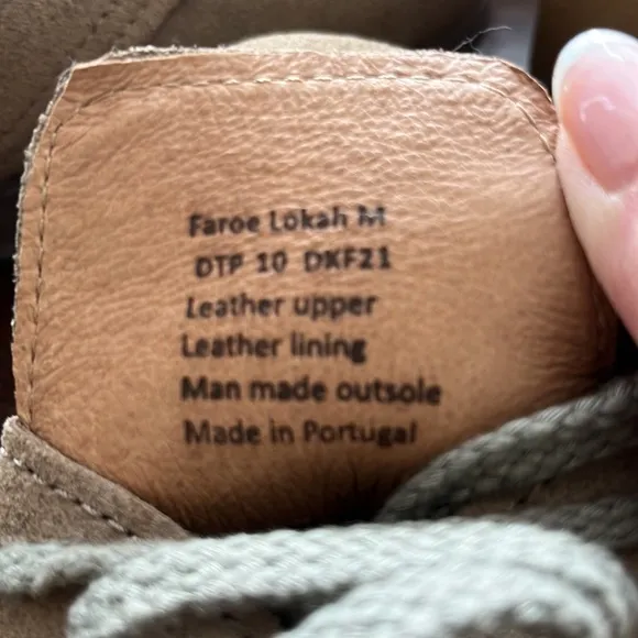 Kalso size 10 Dark Taupe Suede Shoes “FAROE LOKAH M”