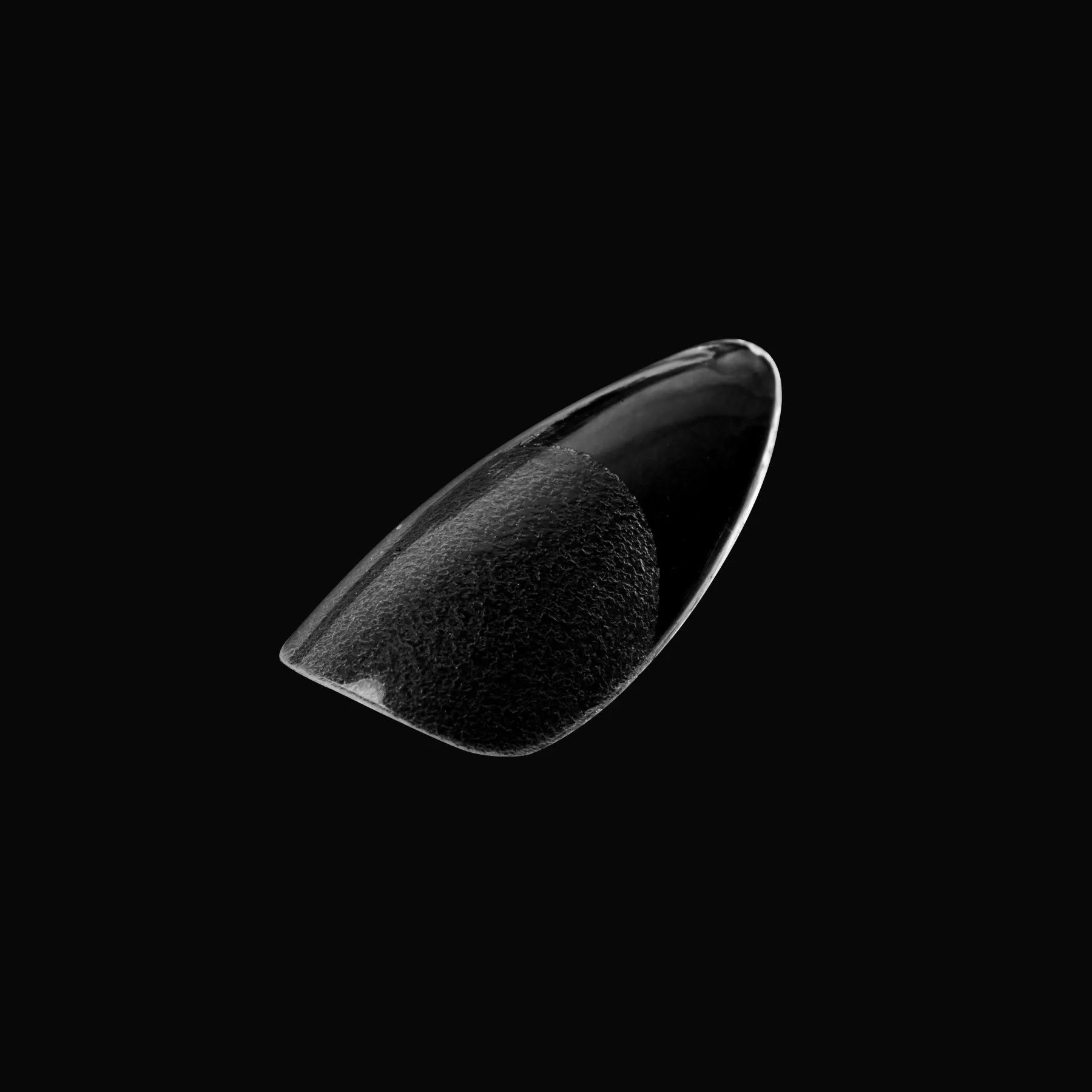 Kupa - Full Cover Soft Gel Tip - Medium Almondletto 550pc (Pre-Etched)