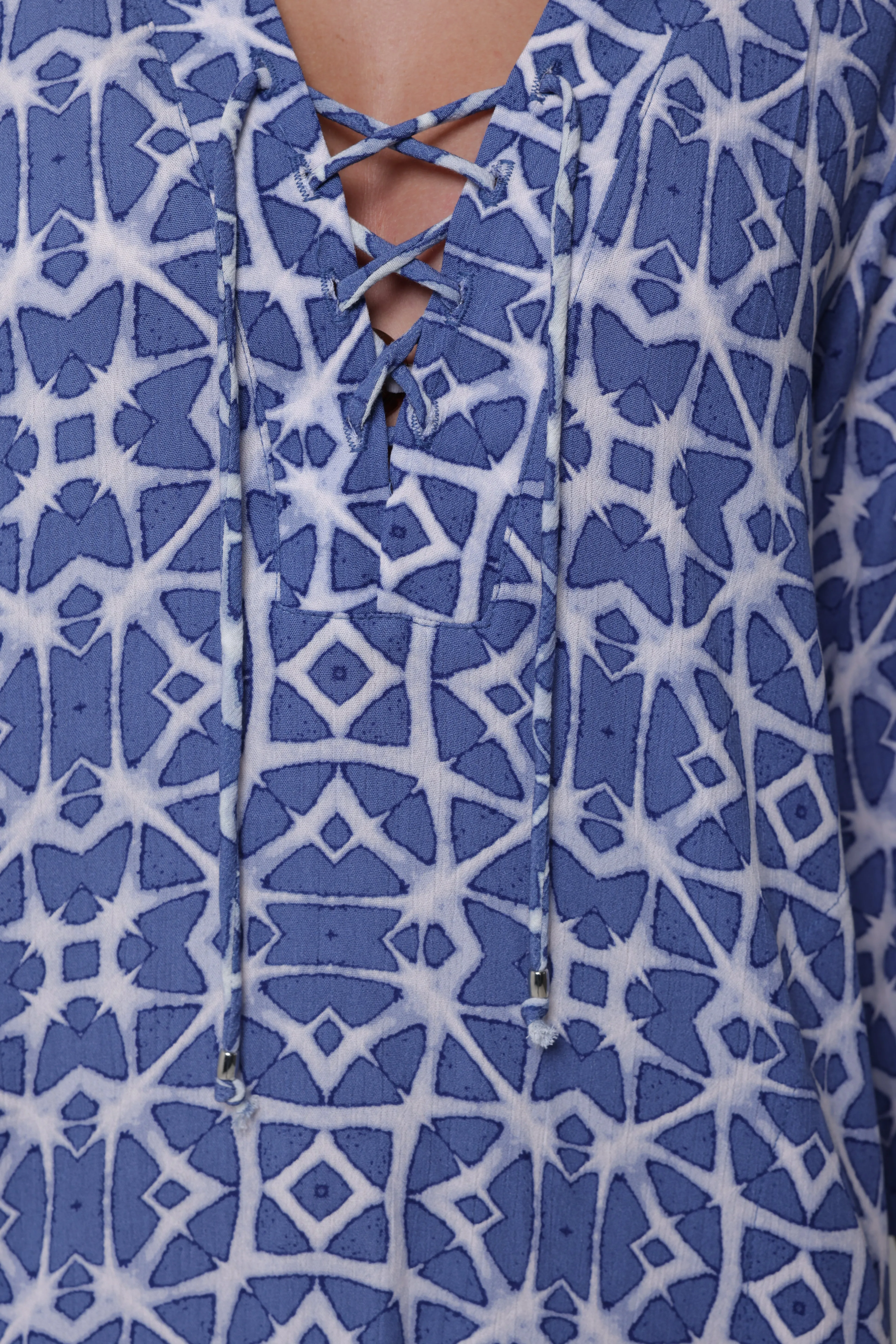 Lanikai Lace Neck Big Shirt