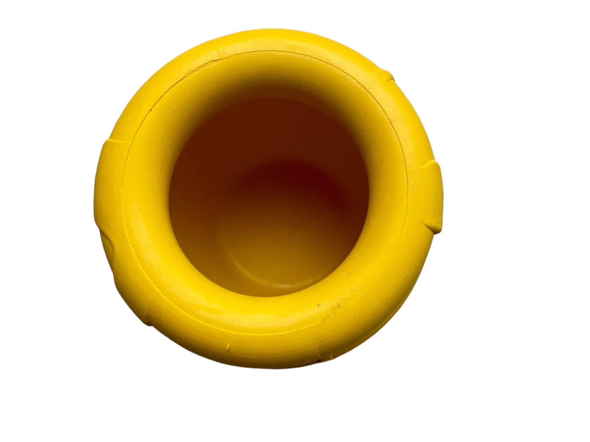 Large Honey Pot Durable Rubber Treat Dispenser & Enrichment Toy