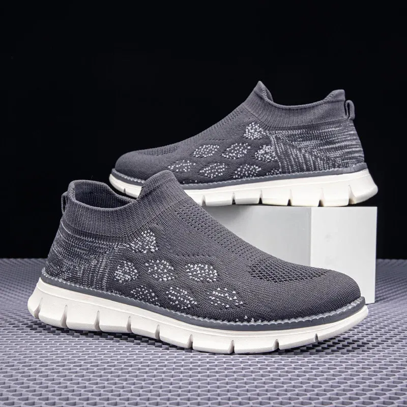 Logan Pierce Knit Sneakers