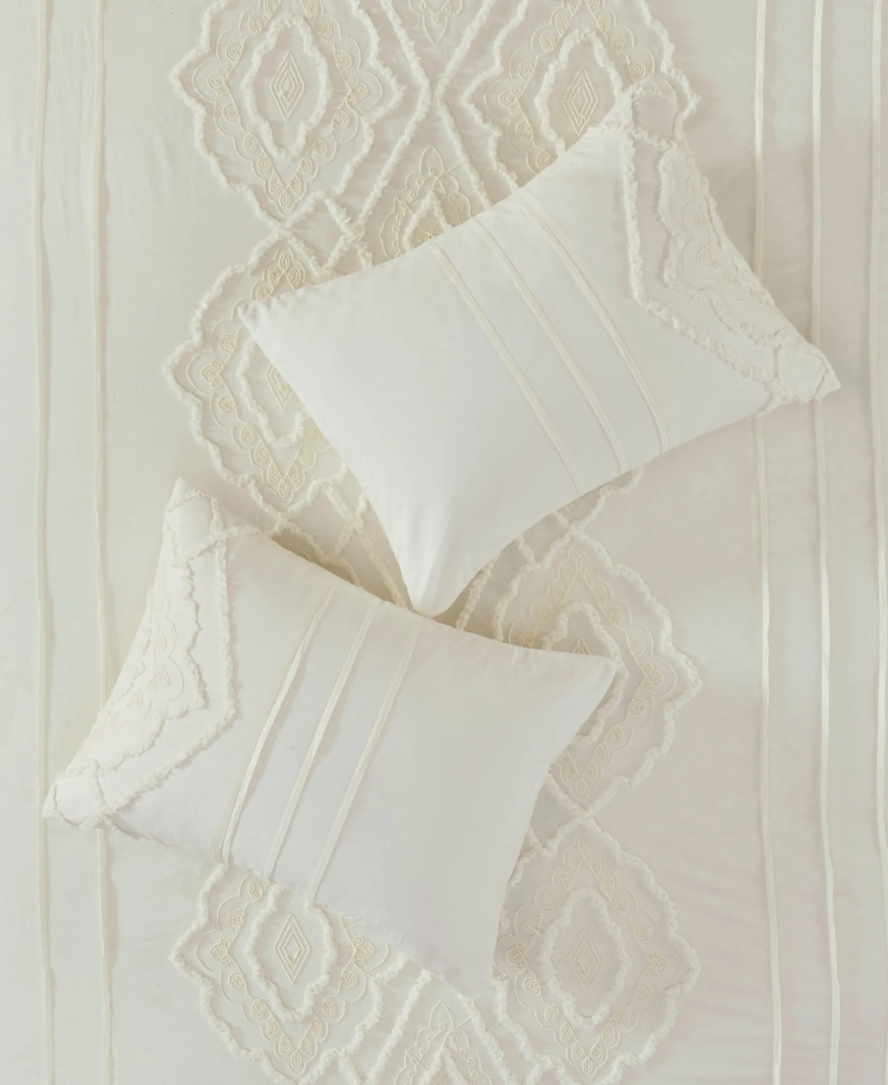 Lola 3 Piece Cotton Duvet Cover Set