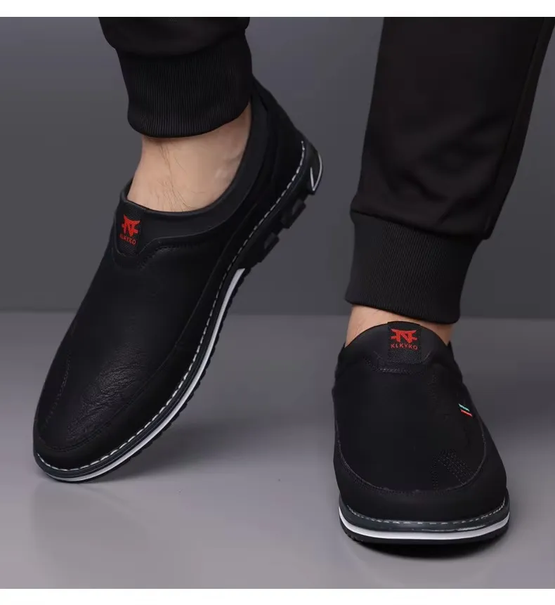 Lorenzo Genuine Leather Sneakers