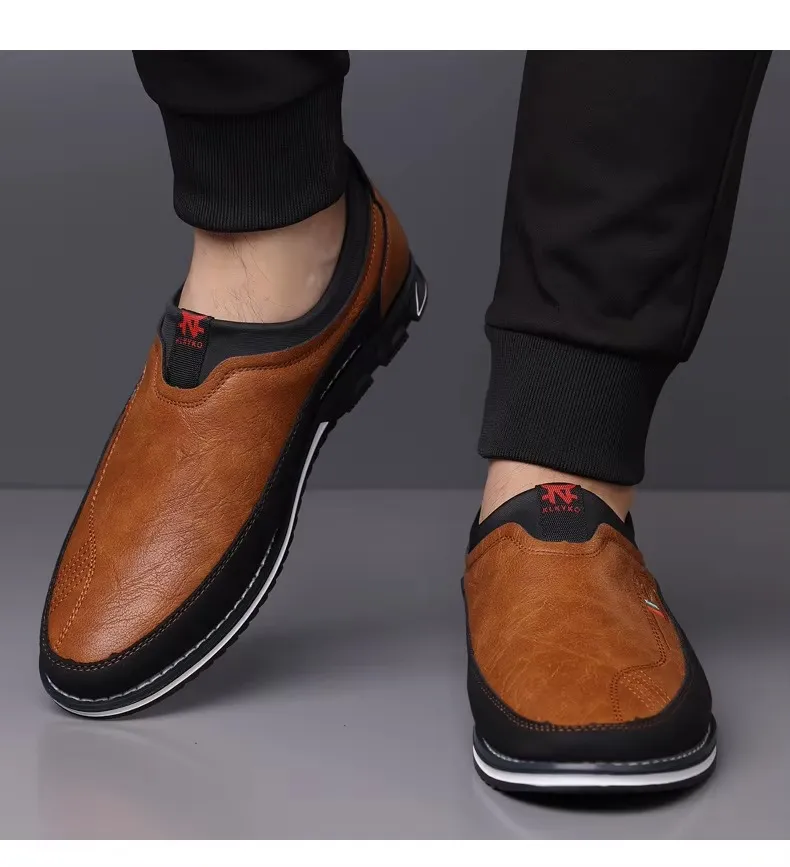 Lorenzo Genuine Leather Sneakers