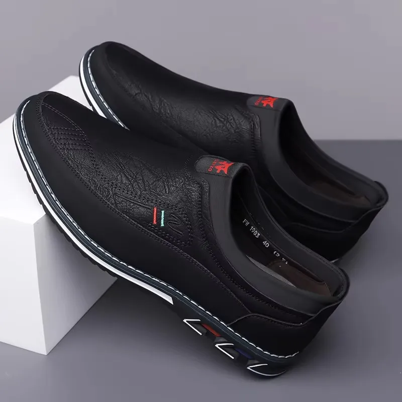 Lorenzo Genuine Leather Sneakers