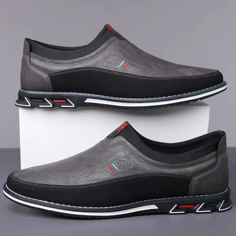 Lorenzo Genuine Leather Sneakers