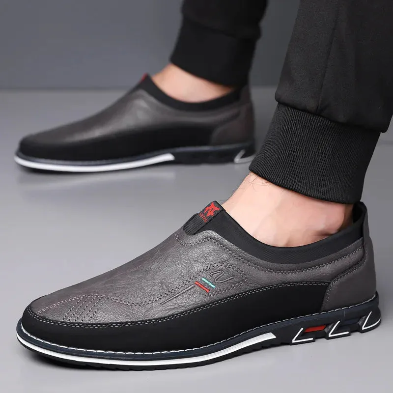 Lorenzo Genuine Leather Sneakers