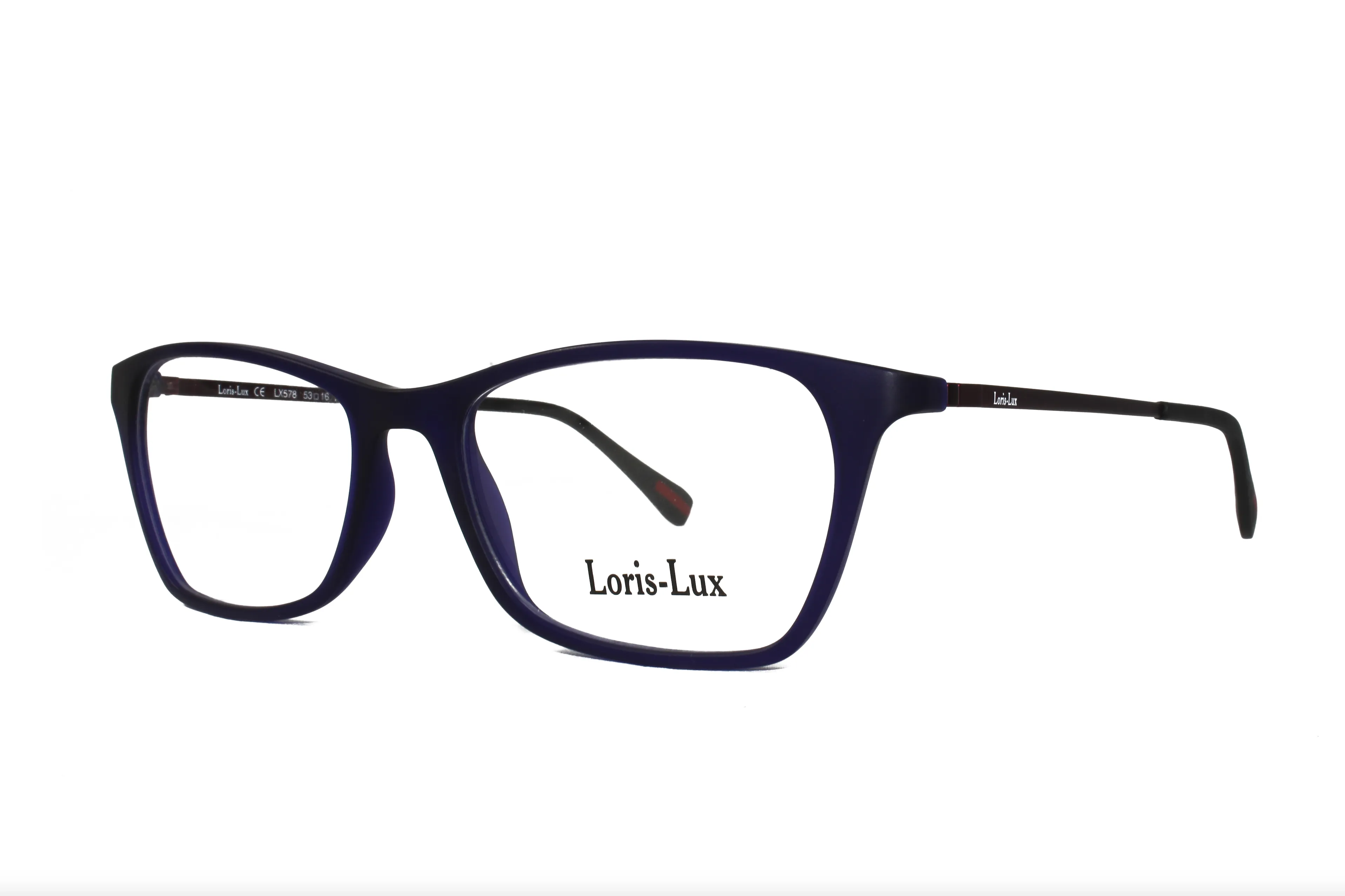 Loris Lux Women's Unbreakable Flexible Bendable Rectangle TR90 Material Eyeglasses, LUX Women-578