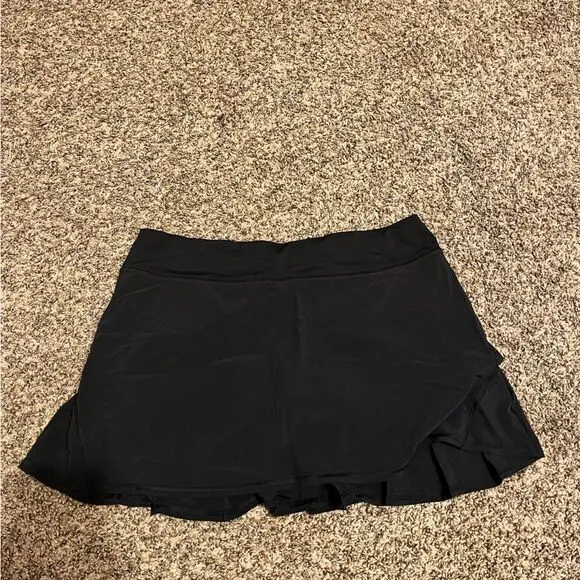 Lululemon Black Pace Setter Skirt