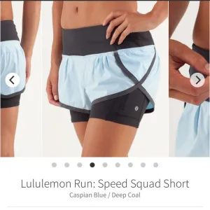 Lululemon Run Speed Squad Running Shorts