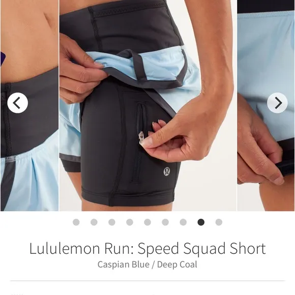 Lululemon Run Speed Squad Running Shorts