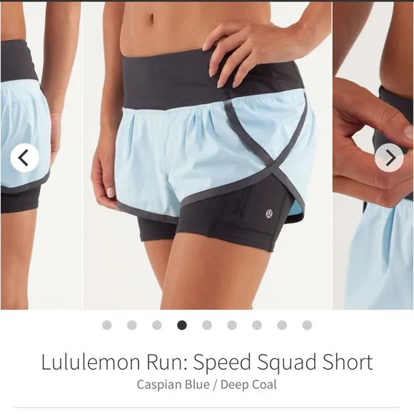 Lululemon Run Speed Squad Running Shorts