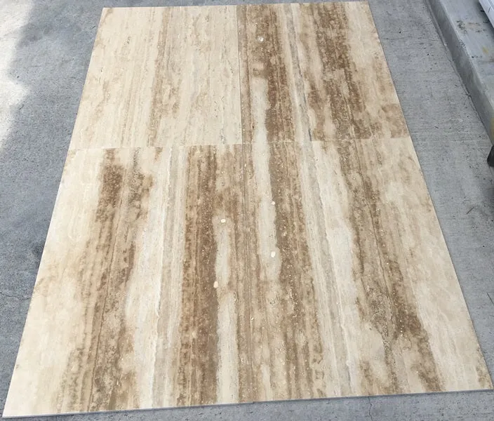 MACHU PICCHU BLEND Travertine Honed Tile