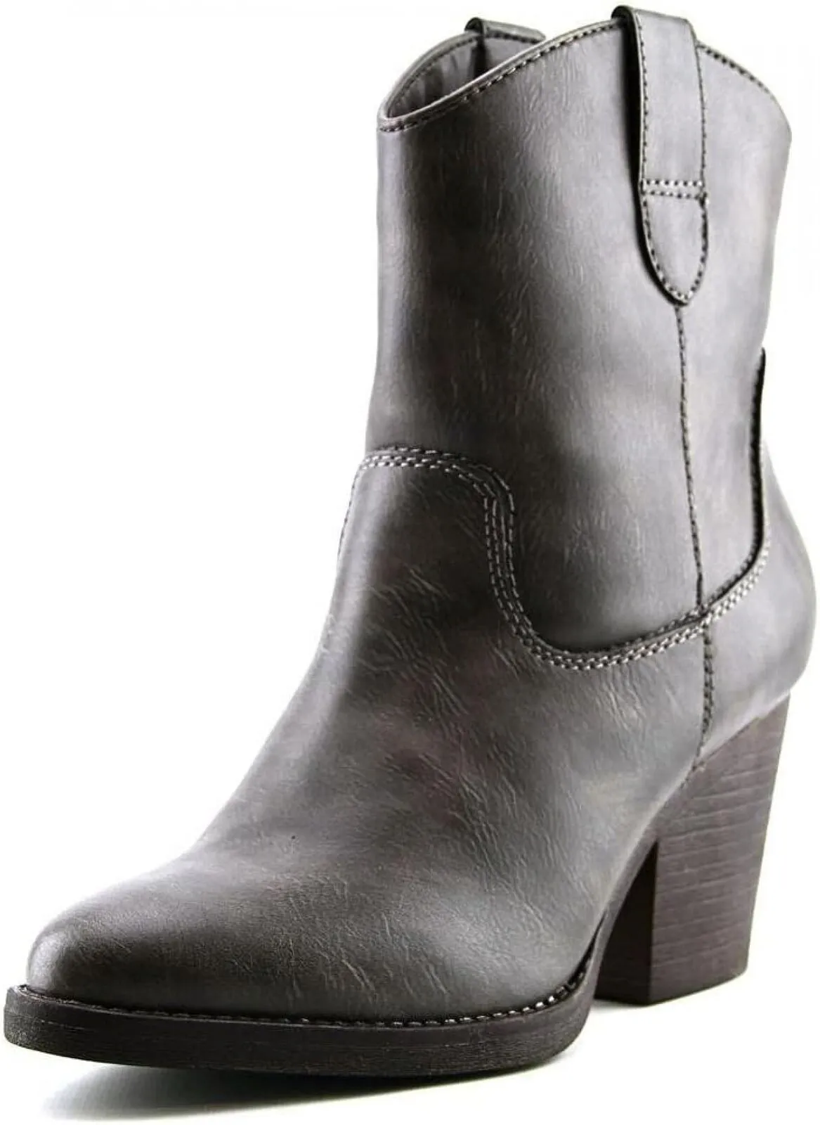 Madden Girl Ramz Women Western Booties 2495380 Gray 6.5M