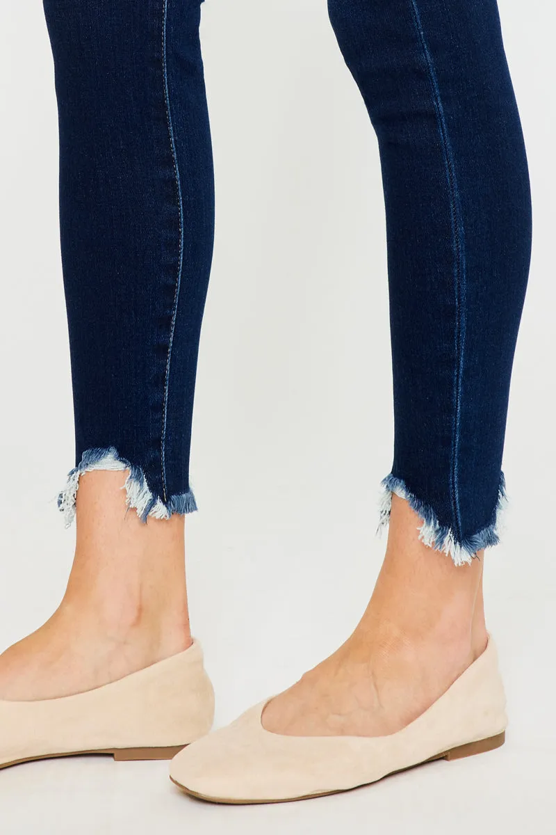 Maria High Rise Ankle Skinny Jeans