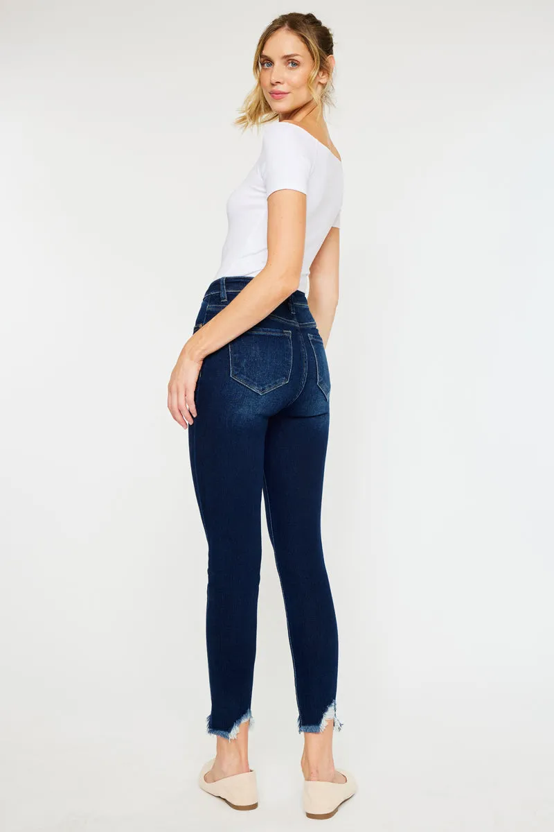 Maria High Rise Ankle Skinny Jeans