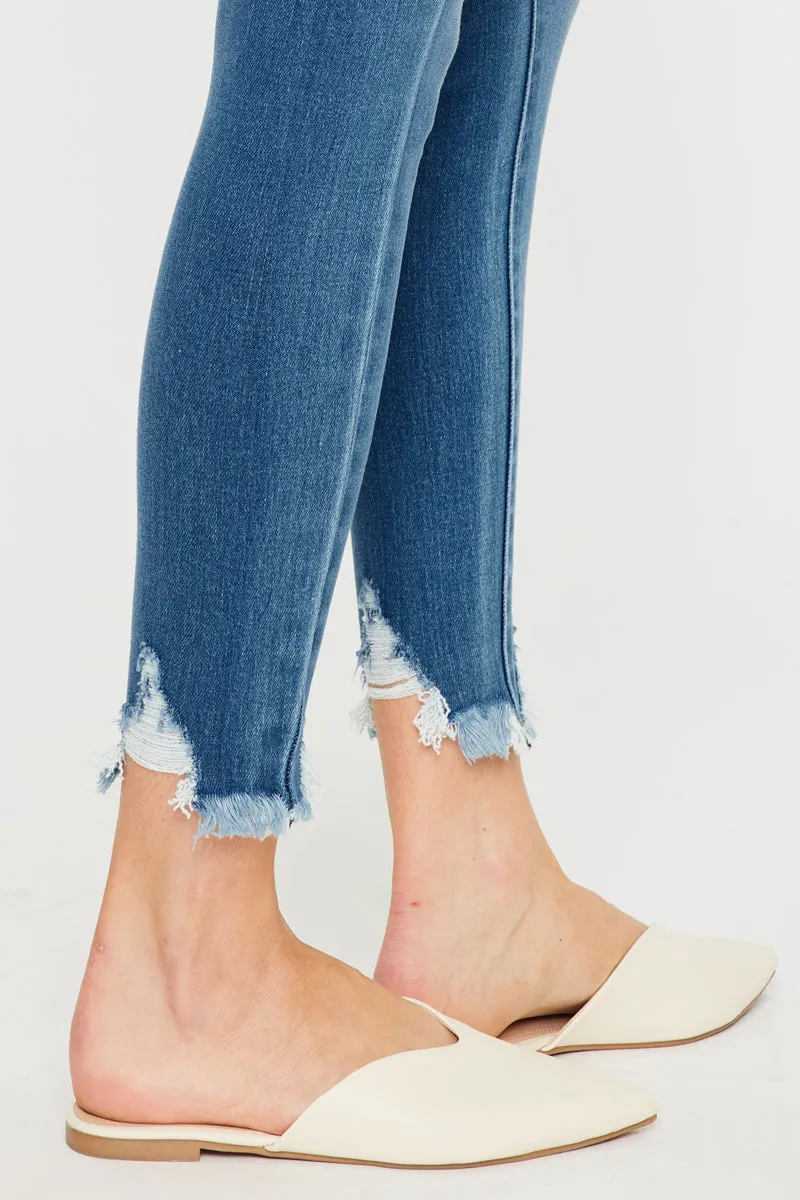 Maria High Rise Ankle Skinny Jeans