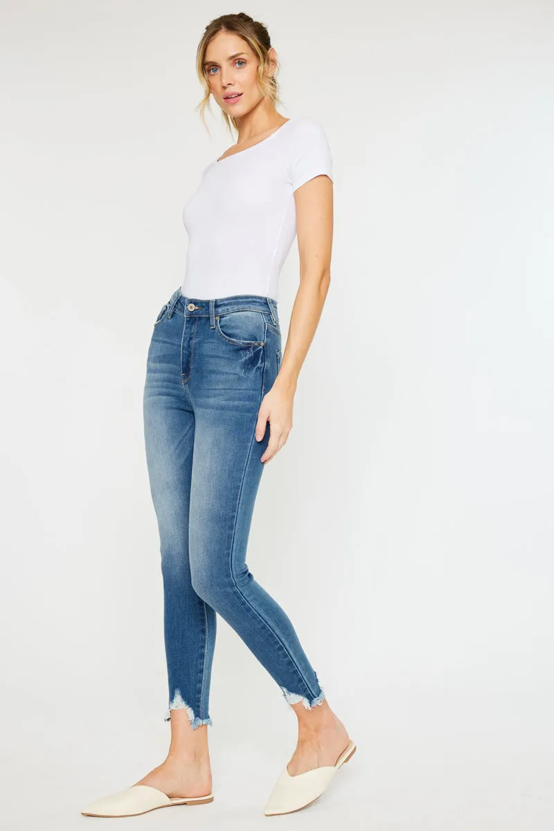 Maria High Rise Ankle Skinny Jeans