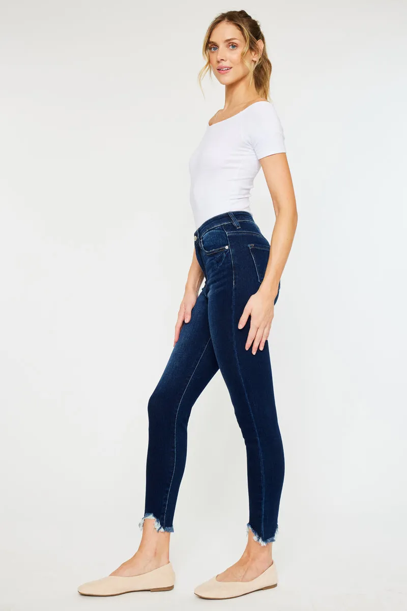 Maria High Rise Ankle Skinny Jeans