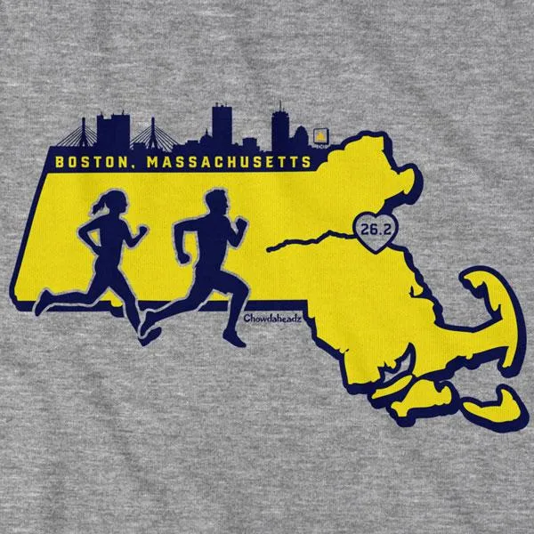 Massachusetts Runner Hoodie