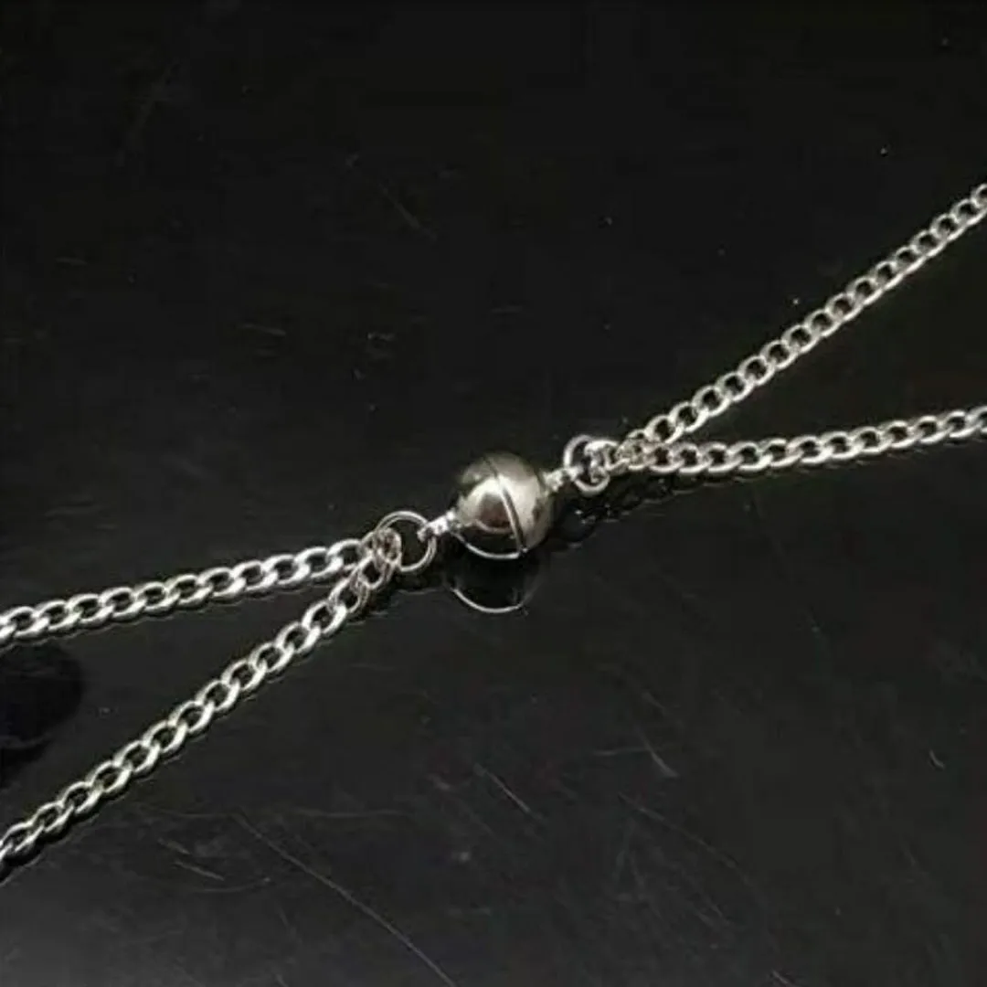 Matching Ball Magnet Couple Pendant