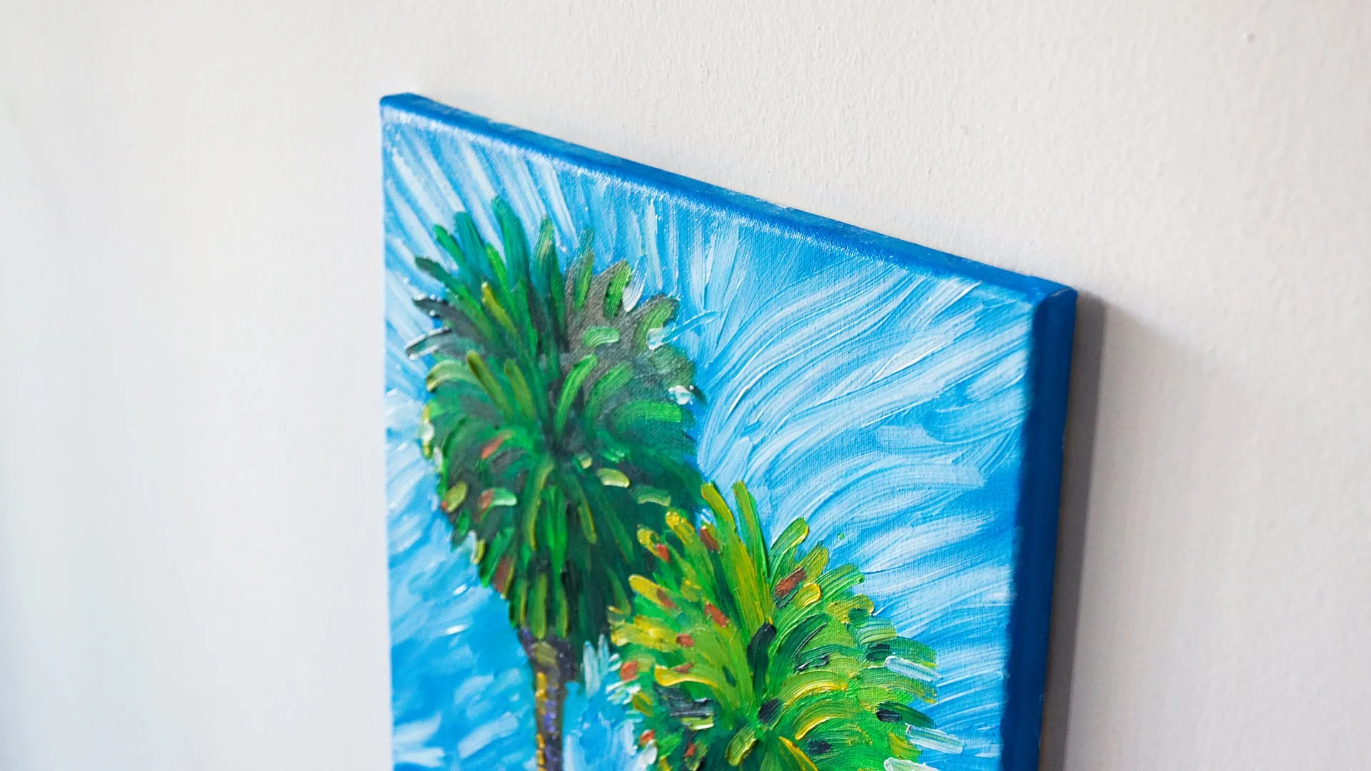 MCG L.A. Palm Trees Painting