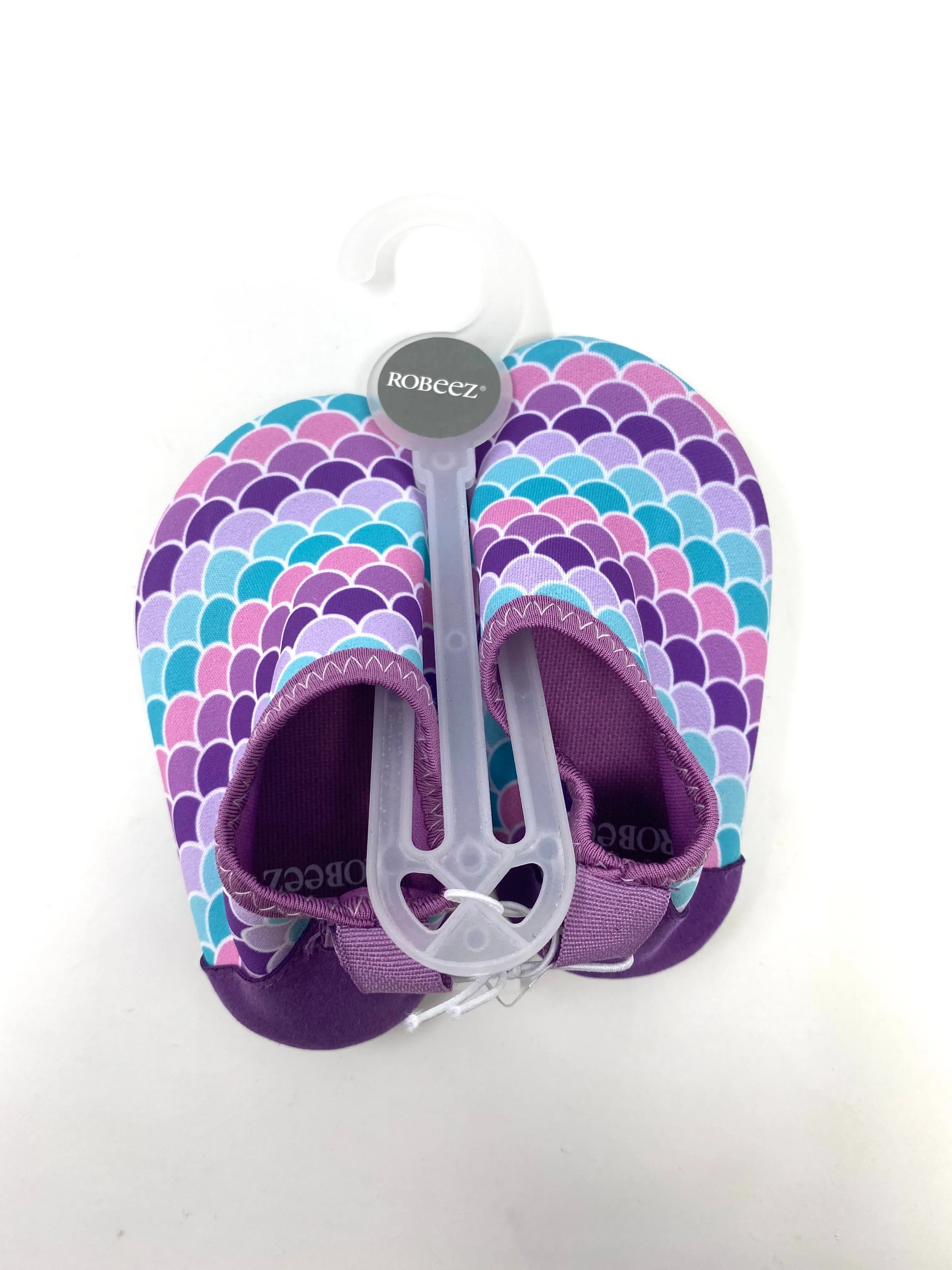 Mermaid Scales Girls Aqua Shoes - Pastel Purple/Lavender