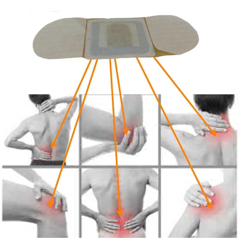 Moxibustion Natural Heating Herb Therapy Patches for Arthritis ,Neck Shoulders, Back Pain Relief