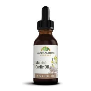 Mullein Garlic Oil - Natural Hope Herbals