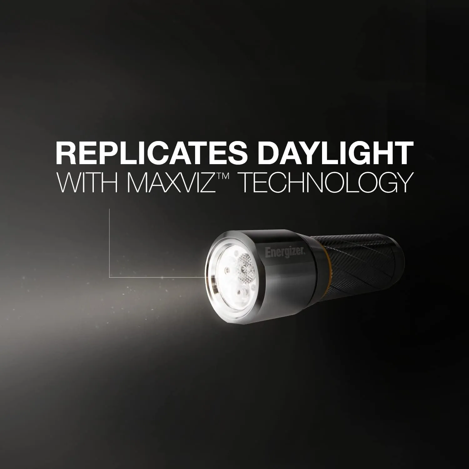 NEW Energizer Metal LED Tactical Flashlight, Ultra Bright, Durable Aircraft Grade Metal Body, IPX4 Water Resistant, 3 Modes